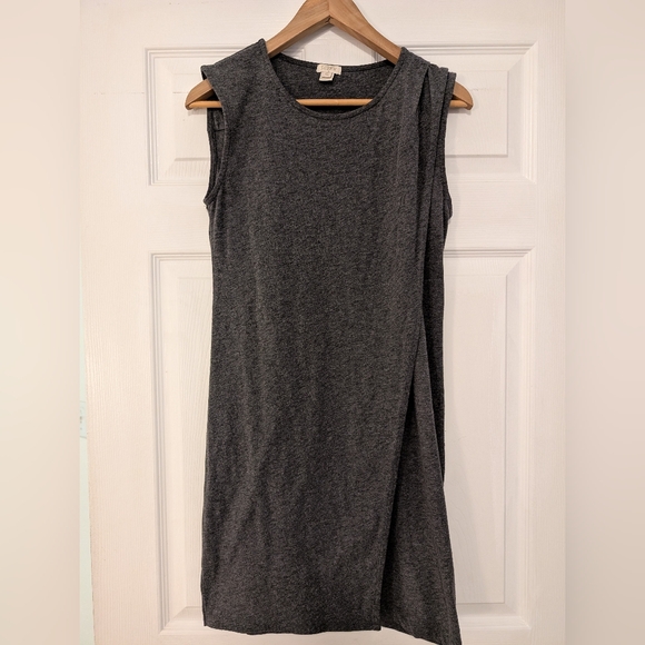 J. Crew Dresses & Skirts - J. Crew Charcoal Gray Sleeveless Dress Women's Size Extra Small